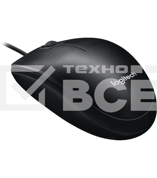 Мышь Logitech M100 черный оптическая 1000dpi USB 2but (910-006766)