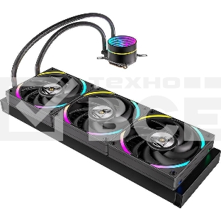 Система водяного охлаждения Formula Oasis L360 ARGB черный 120мм алюминий+медь 2000rpm 27db 4-pin 360W