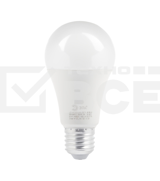 Лампа светодиодная Эра Б0049637 RED LINE LED A65-20W-840-E27 R 20 Вт груша нейтральный белый свет