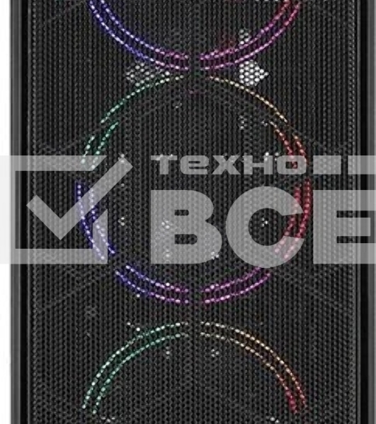 Компьютерный корпус Aerocool / Formula Ore Saturn FRGb-G-BK-v1 (2xUSB, 2xAudio, 0.5 мм,3x120 мм FAN, прозрачная стенка-закаленное стекло, ATX,