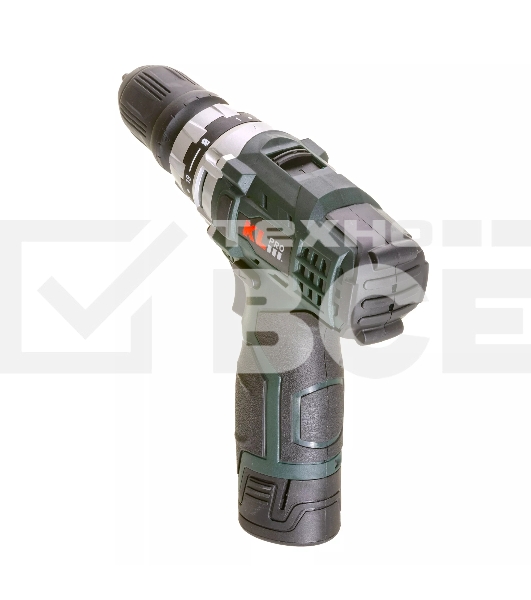 Профессиональный шуруповерт аккумуляторный Klpro KLNM1020 (12 В/2,0 А·ч, 0-1300 об/мин, 12 бит)