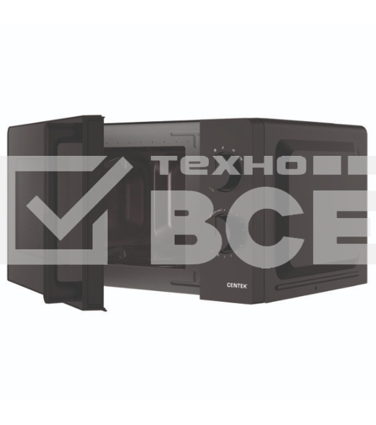 Микроволновая печь Centek SOLO CT-1552 20L черный