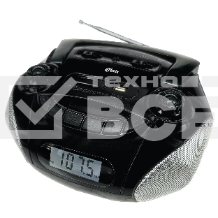 Магнитола RITMIX RBB-040BT black-silver