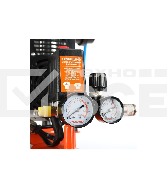 Компрессор поршневой безмасляный Patriot WO 24-220, 200 л/мин, 8 бар, 1250 Вт, 24 л, быстросъемный 1/4'