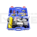 Компрессор поршневой Nova Bright АК-75 двухпоршневой, пластиковый кейс с инструментами 36448, фото9