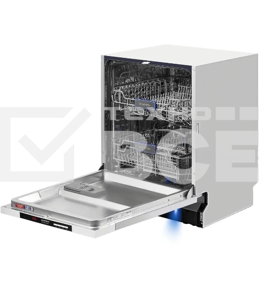 Встраиваемая посудомоечная машина Maunfeld MLP-122D Light Beam, серебристый, 59.8 см, 12 компл., 49 дБ, класс A++