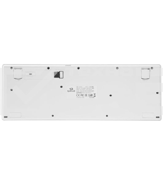 Клавиатура беспроводная Redragon Anubis беспроводная, USB, Bluetooth/Радиоканал, белый