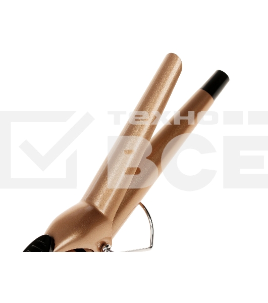 Щипцы для завивки волос Centek CT-2089 черный/золотистый, 13-25 мм, 200 °C, 1 режим