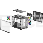 Корпус Ocypus Gamma C54 BK ARGB, Mini-Tower, чёрный, 3 x 120 мм, фото3