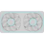 Вентилятор для корпуса Formula Air Fusion 2 Reverse ARGB 120х120x28 белый 4-pin 39.11дБ (упак.:2шт) (AIR FUSION 2 WH REVERSE) Ret, фото5