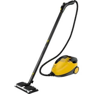 Пароочиститель Timberk T-STCF70 желтый, напольный, 2100 Вт, 200 г/мин, 1500 мл