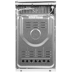 Плита комбинированная Gefest 5110-01 белый, конфорок 3 газовых и 1 электрическая, духовка газовая 52 л, 50 см x 85 см x 58.5 см, фото4
