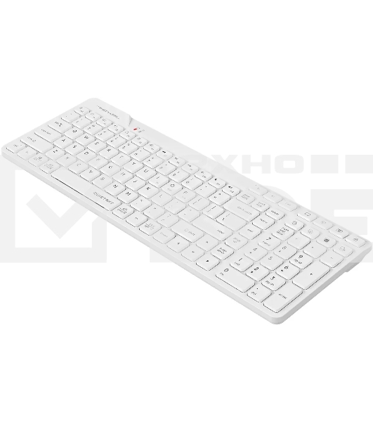 Клавиатура A4Tech Fstyler FBK27C AS белый USB беспроводная BT/Radio slim Multimedia (FBK27C AS)