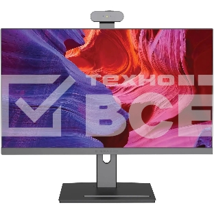 Моноблок Digma Pro Vision 23.8' Full HD i5 12450H (1.7) 16Gb SSD 512Gb UHDG CR Windows 11 Professional Eth WiFi BT 90W клавиатура мышь Cam черный 1920x1080