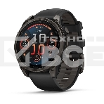 Смарт-часы Garmin Fenix 8 AMOLED Sapphire угольно-черный DLC, черный 47мм, фото 1
