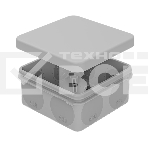 Коробка распаячная Rexant для прямого монтажа ОУ, HF, 80х80х40мм, IP67 (мембранные вводы), фото2