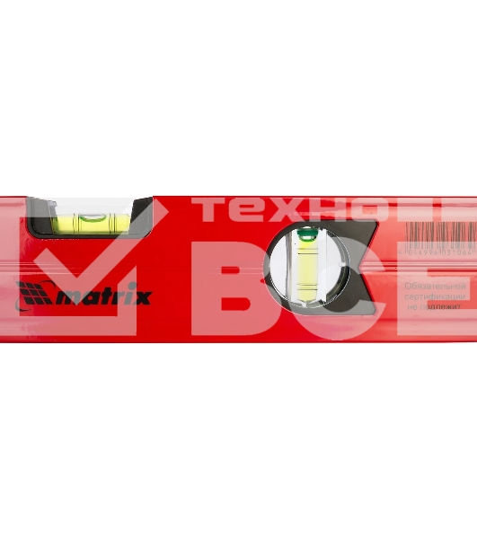 Уровень Matrix 400мм 0.5мм/м 3 глазка