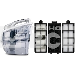 Пылесос Vitek VT-1833-01-PR жемчужный, 400/1800 Вт, уборка сухая, пылесборник контейнер, аквафильтр 3.5 л, фото10