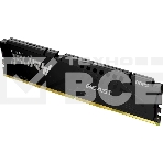Оперативная память Kingston Fury Beast, DDR5, 16GB (1x16GB), 6800MHz, CL34, с радиатором, чёрный, фото 1