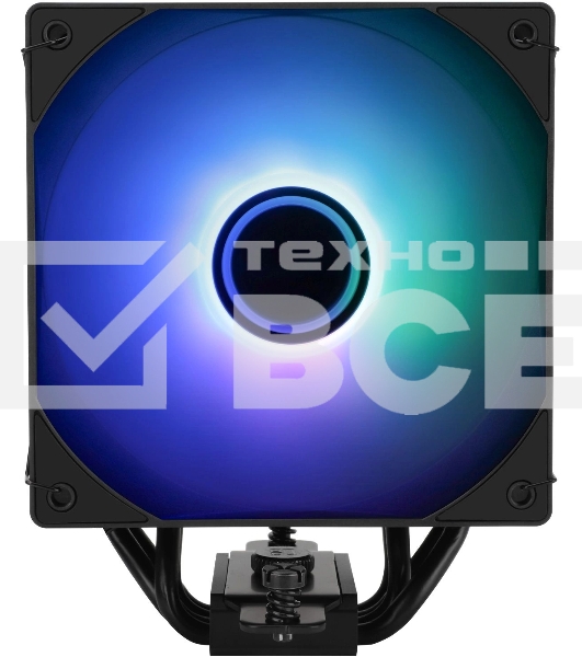 Устройство охлаждения(кулер) Thermalright Assassin Spirit 120 Vision ARGb Soc-AM5/AM4/1200/1700/1851 черный 4-pin 27dB Al+Cu LCD Ret (AS120-VISION-BL-ARGb)