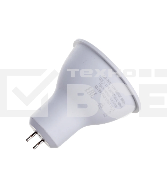 Лампа светодиодная FERON LB-760 (38139) 11 вт 230в G5.3 дневной