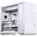 Корпус без блока питания JONSBO U4 Mini, Mini-Tower, TG, no fan, 1xUSB-A 3.0 + 1xUSB-C 3.2, mATX, mITX White, фото32