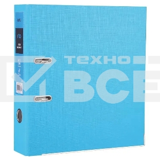 Папка-регистратор Deli EB20130 A4 75мм, полипропилен/бумага синий разборная, сменный карман на корешке