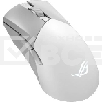 Мышь ASUS ROG GLADIUS III WL AIMPOINT, 79g, Wired, 2.4GHz RF, Bluetooth 5.1, 36K DPI sensor, 6 Prograммable Buttons, White, фото3