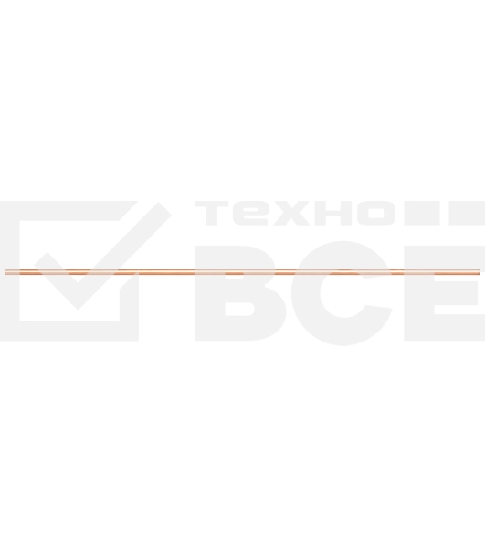 Труба, медная Ballu Olympic 25,4х1,00х3000 (1), отрезок