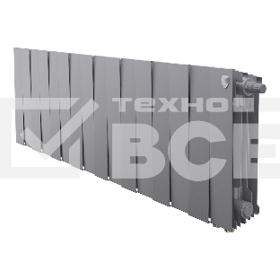 Радиатор биметаллический Royal Thermo PianoForte 300 Серебристый VR80 - 16 секц.