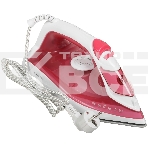 Утюг Scarlett SC-SI30K56 розовый, 2400; Световой индикатор работы: Да; Регулируемый пар до г/мин: 35; Паровой удар до г/мин: 140; Резервуар для воды, мл: 280; Функция разбрызгивания воды: Да; Терморегулятор: Да; Вертикальное отпаривание: Да; Регулировка с, фото4