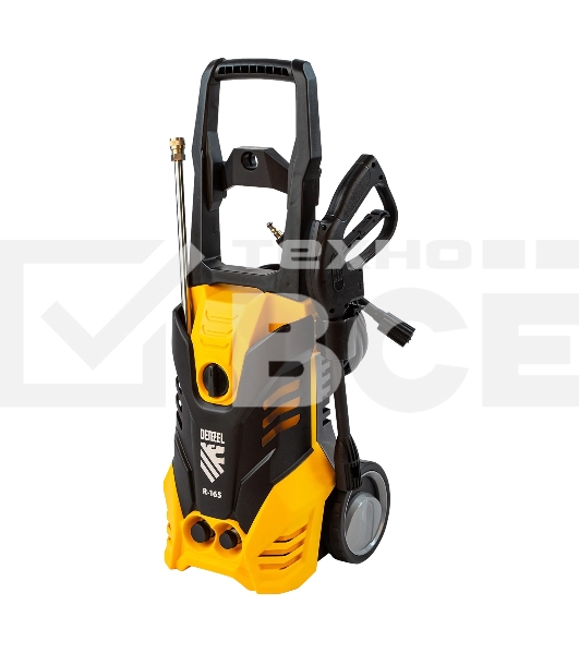 Моечная машина высокого давления Denzel R-165 2200 Вт, 165 бар, 7 л/мин, колесная