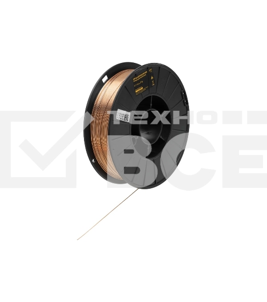 Омедненная проволока ER70S-6, диам. 1 мм, 5 кг, диам. катушки D200 Denzel