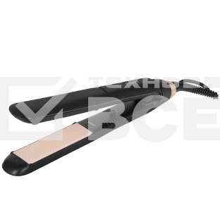 Выпрямитель для волос Philips BHS378/00 черный/розовый, 28 мм, 230 °C, 6 режимов