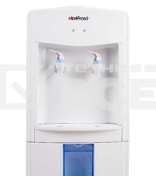 Кулер для воды Hotfrost V118R, верхняя загрузка, без нагрева, без охлаждения, белый