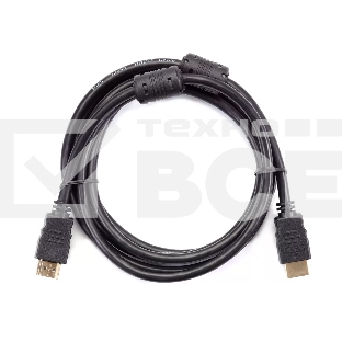 Кабель Telecom HDMI-19M --- HDMI-19M ver 2.0+3D/Ethernet,2 фильтра 2m <TCG200F-2M> 