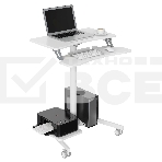 Стол для ноутбука Cactus VM-FDS108 столешница МДФ белый 71x39.2x110см (CS-FDS108WWT), фото15