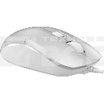 Мышь проводная A4Tech Fstyler FM26S серебристый/белый, 1600 dpi, USB, кнопки - 4, фото 1