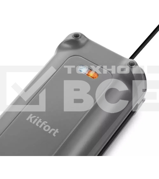 Вафельница Kitfort КТ-1691 700Вт серый/серый