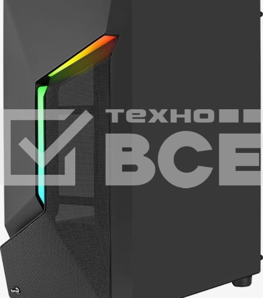 Компьютерный корпус MidiTower Aerocool / Formula Scape-G-BK-v1 (4711099471539)