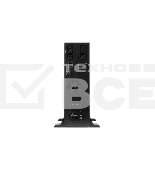 Источник бесперебойного питания SMARTWATT UPS DATA 3kVA Line-interactive SIN 3000VA/2400W (Euro x1, IEC C13 x6, USB, RJ11/RJ45 protection, SNMP, LCD
