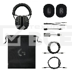 Наушники с микрофоном Logitech G Pro X черный 2м мониторные оголовье (981-000819), фото2