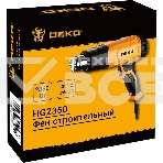 Технический фен Deko HG2350 2350Вт темп.350/600С (085-1009), фото5