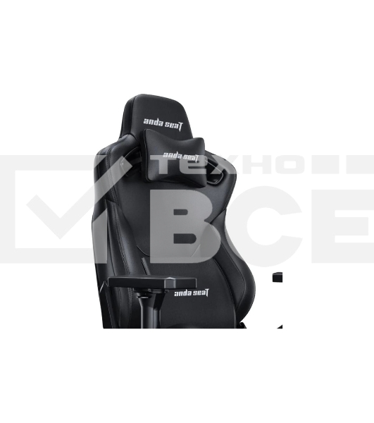 Кресло игровое Anda Seat Kaiser Frontier, цвет черный, размер M (90кг), материал ПВХ (модель AD12)