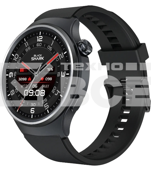 Смарт-часы Black Shark BS-W2404 (A3) AMOLED корп.черный рем.черный (1746935)