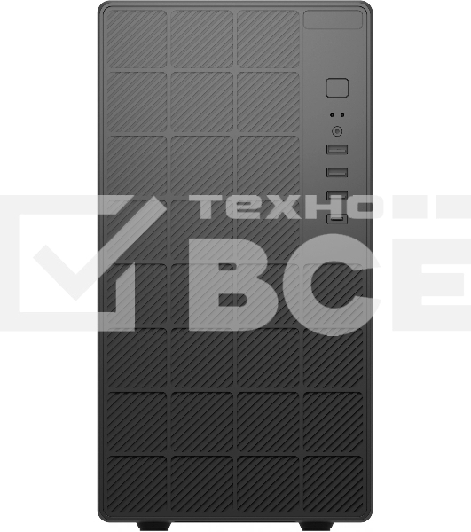 Компьютерный корпус Digma DCC-MN304 черный без БП mATX 2x120mm 2xUSB2.0 1xUSB3.0 audio