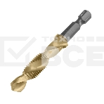 Сверло-метчик Denzel М10 х 1,25 мм, Р6М5, фото 1