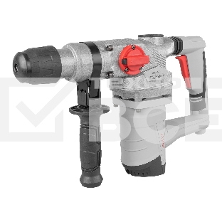 Перфоратор 1450Вт, SDS-plus, диаметр сверления бетона 35мм, вертикальный, СТАВР ПЭВ-1450, 2 режима работы, энергия удара 6.5Дж, число оборотов 1100об/мин, частота ударов 5100уд/мин, длина кабеля 3м (набор оснастки, кейс).