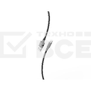 Кабель Smartbuy (iK-512-S14b) S14 Lightning черный, 3 А, 1 м