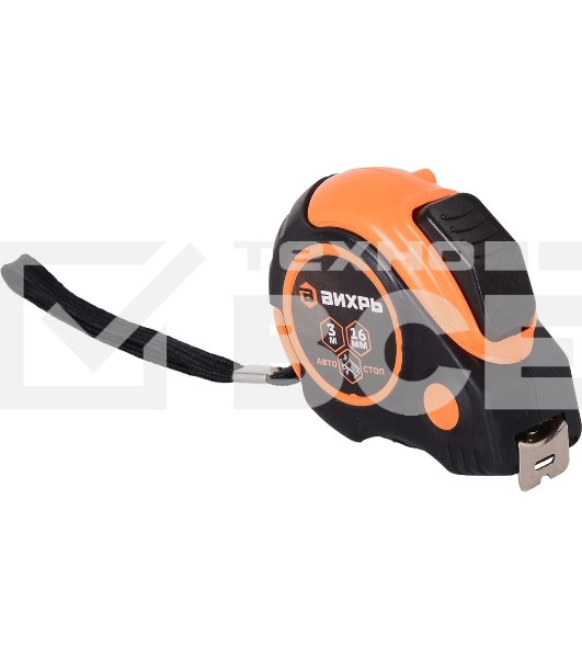 Рулетка Вихрь 3мх16мм автостоп
